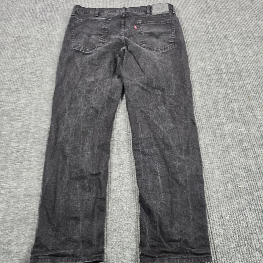 Levi's 541 Jeans Mens 38x32 Gray Dark Wash Athletic Fit Stretch Denim